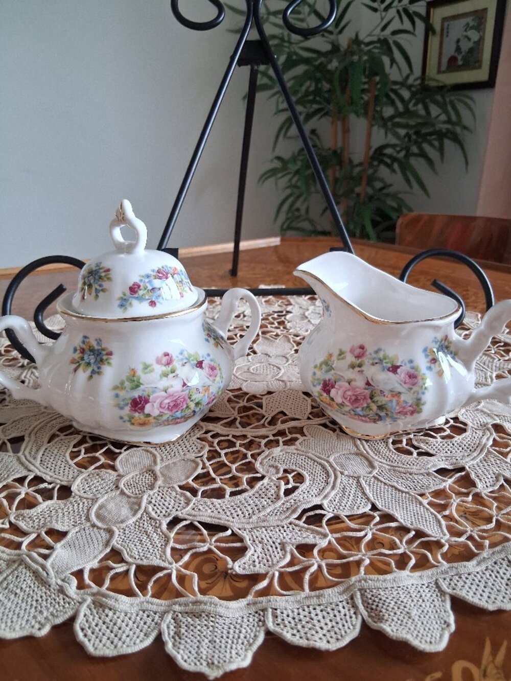 Sugar and Creamer Set, NWOT